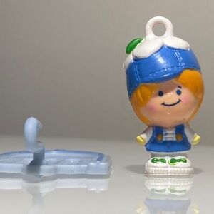 Vintage 1983 Charmkins: Willie Winkle Charmkins Charm with Pocket Clip